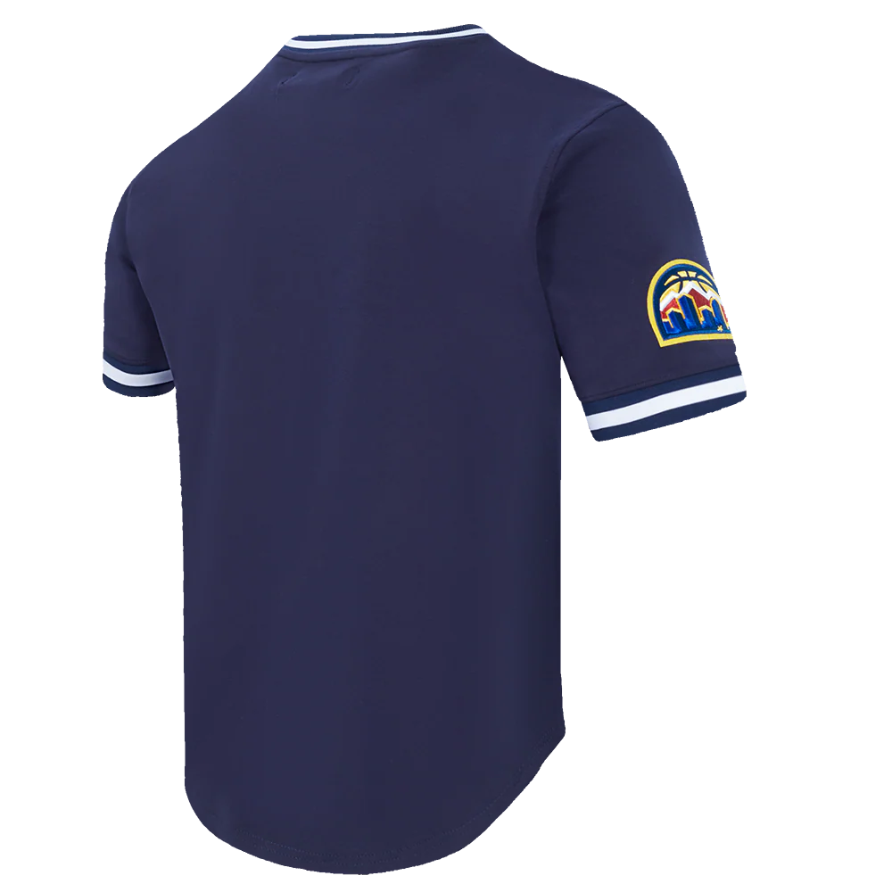 NBA DENVER NUGGETS CLASSIC CHENILLE MEN'S S/S TEE (MIDNIGHT NAVY) - Image 4