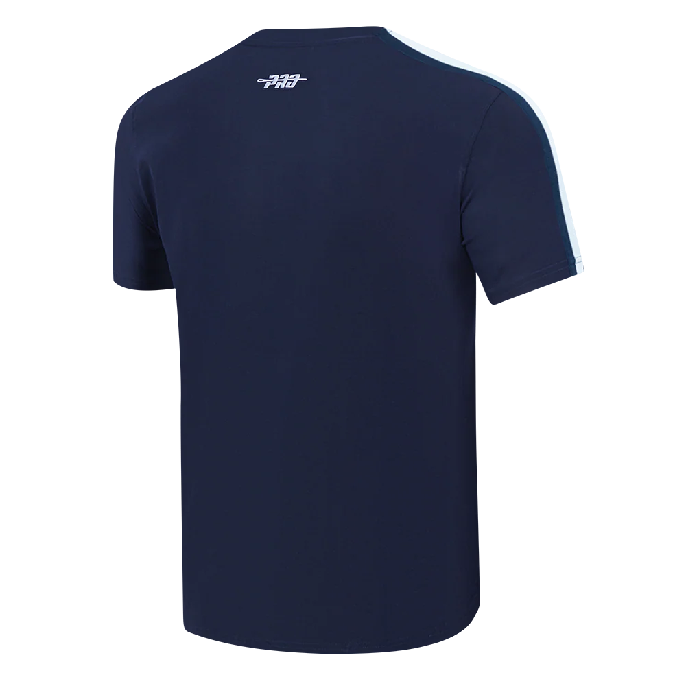 NBA DENVER NUGGETS RETRO CLASSIC MEN'S STRIPED TEE (MIDNIGHT NAVY) - Image 4