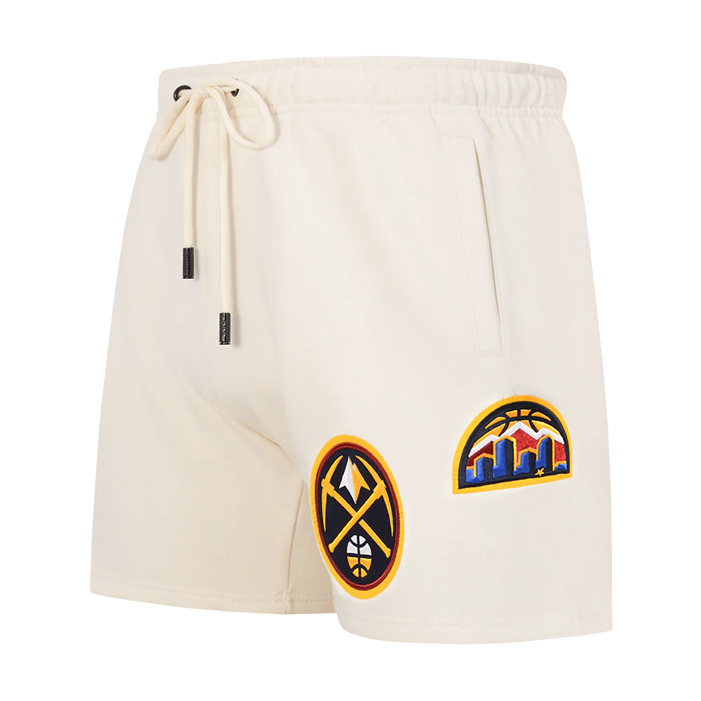 NBA DENVER NUGGETS CLASSIC WOVEN MEN'S SHORT (EGGSHELL)