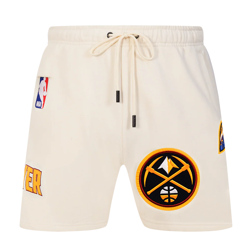 NBA DENVER NUGGETS CLASSIC WOVEN MEN'S SHORT (EGGSHELL) - Image 2