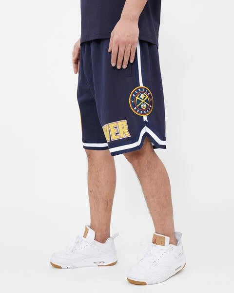 NBA DENVER NUGGETS CLASSIC CHENILLE MEN'S SHORT (MIDNIGHT NAVY) - Image 5