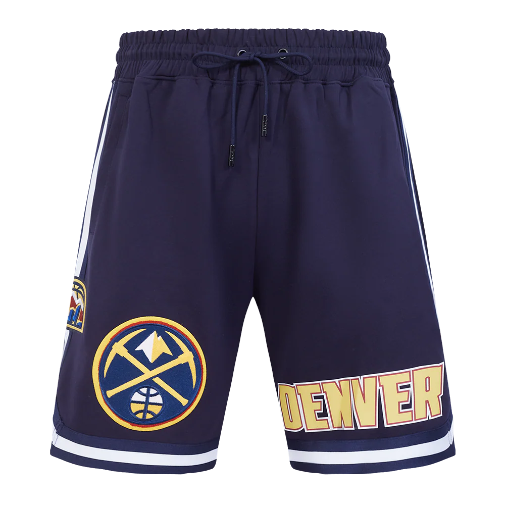 NBA DENVER NUGGETS CLASSIC CHENILLE MEN'S SHORT (MIDNIGHT NAVY) - Image 9