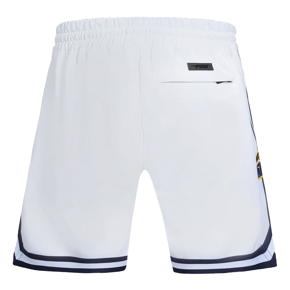NBA DENVER NUGGETS CLASSIC CHENILLE MEN'S SHORT (WHITE) - Image 4