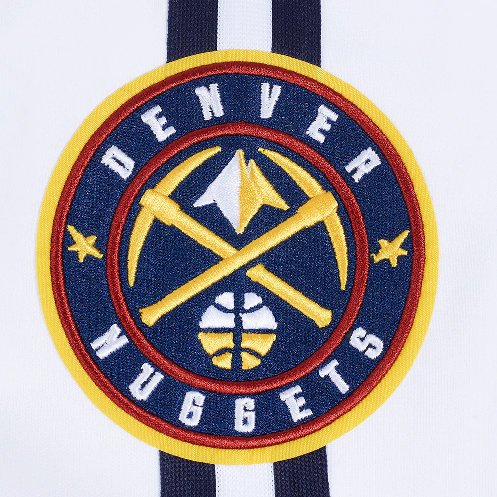 NBA DENVER NUGGETS CLASSIC CHENILLE MEN'S SHORT (WHITE) - Image 6