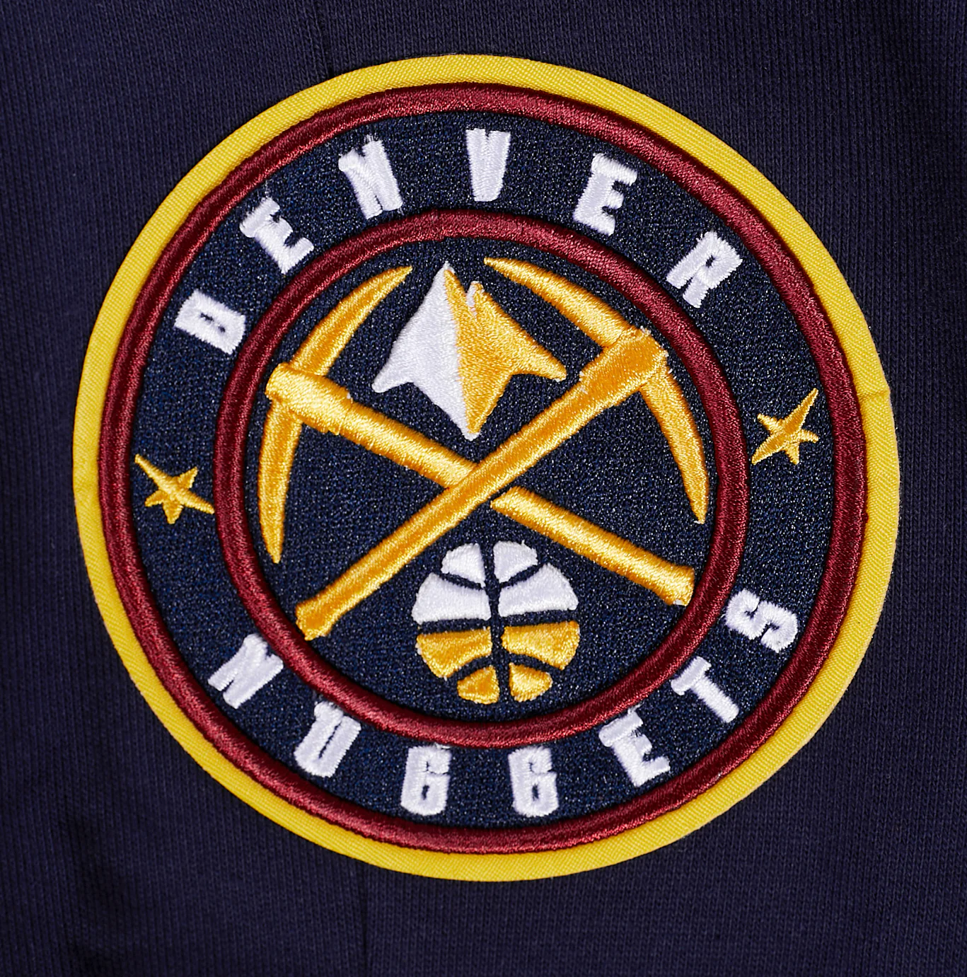 NBA DENVER NUGGETS SCRIPT TAIL MEN'S RIB FLEECE SWEATPANT (MIDNIGHT NAVY) - Image 6