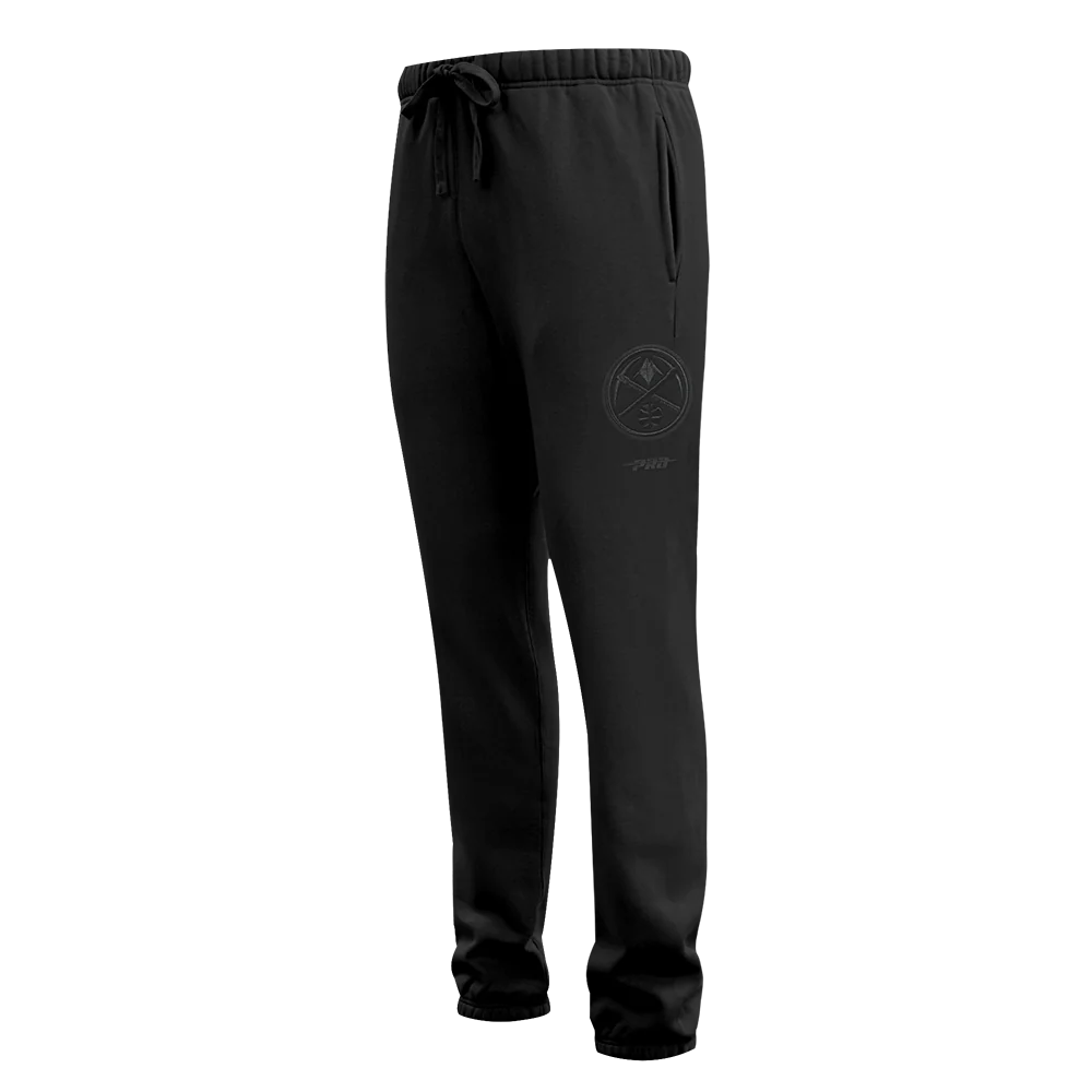 NBA DENVER NUGGETS NEUTRAL MEN'S SWEATPANT (BLACK) - Image 5