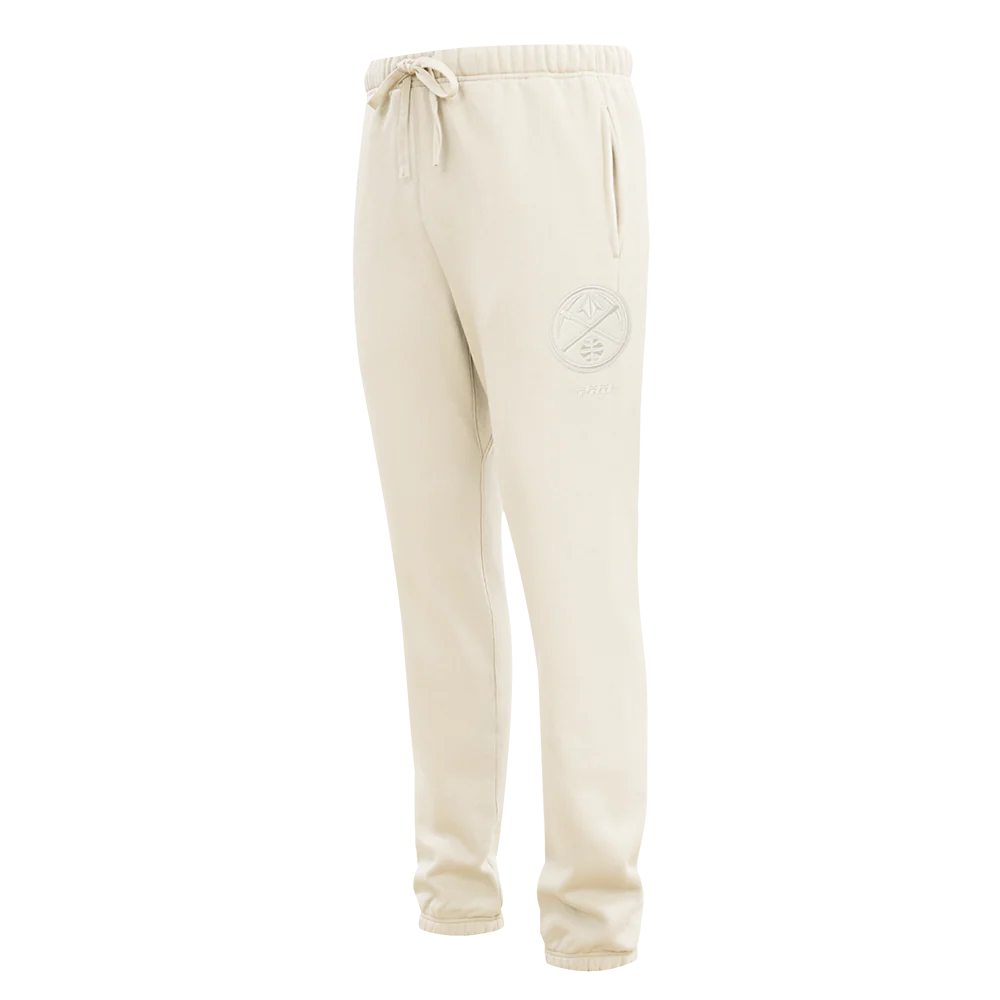 NBA DENVER NUGGETS NEUTRAL MEN'S SWEATPANT (EGGSHELL) - Image 5