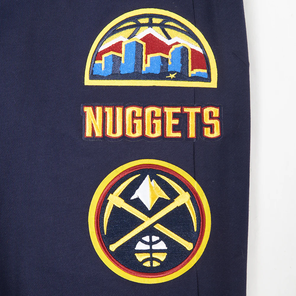 NBA DENVER NUGGETS RETRO CLASSIC MEN'S RIB SWEATPANT (MIDNIGHT NAVY) - Image 5