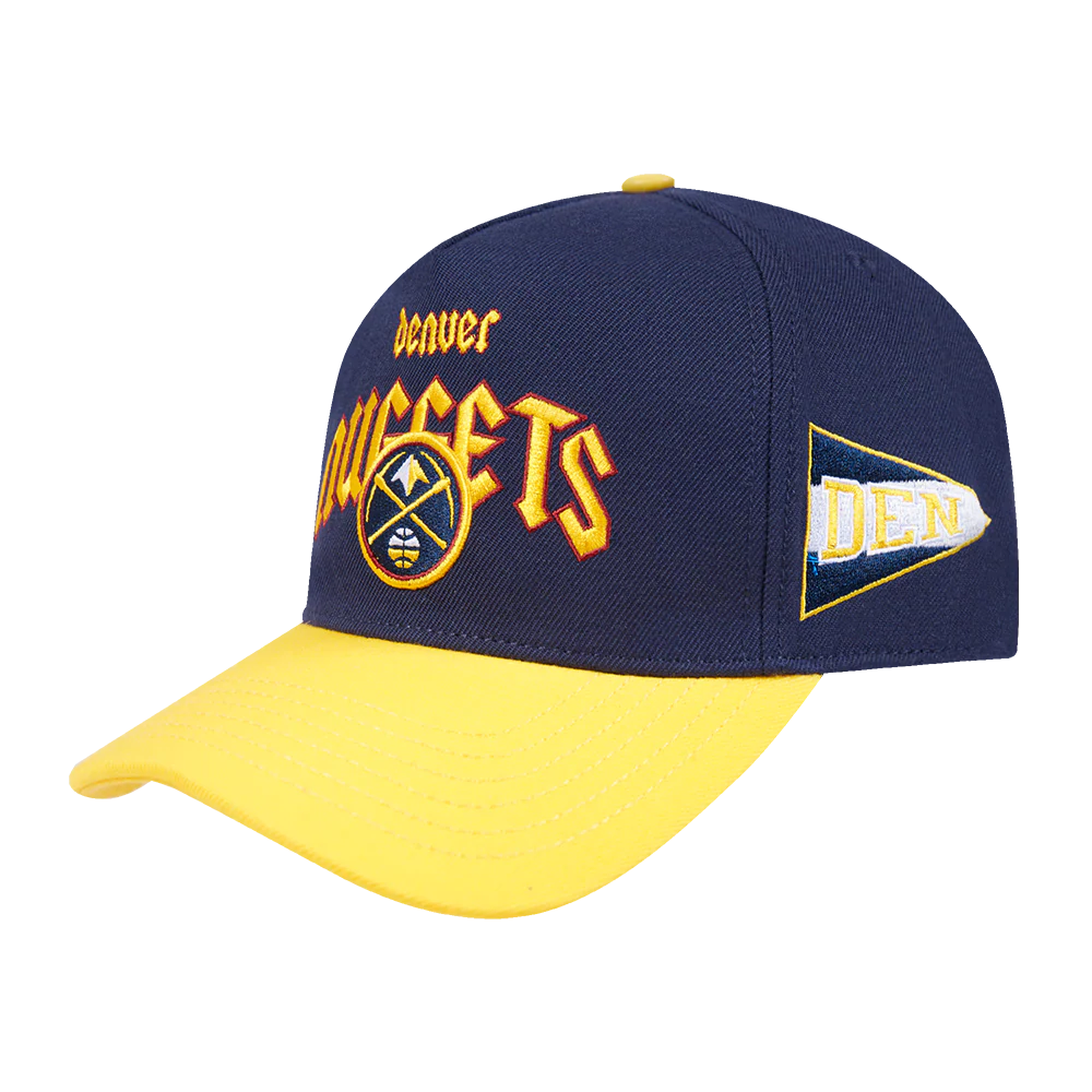 NBA DENVER NUGGETS CITY TOUR CURVED SNAPBACK HAT (MIDNIGHT NAVY) - Image 2