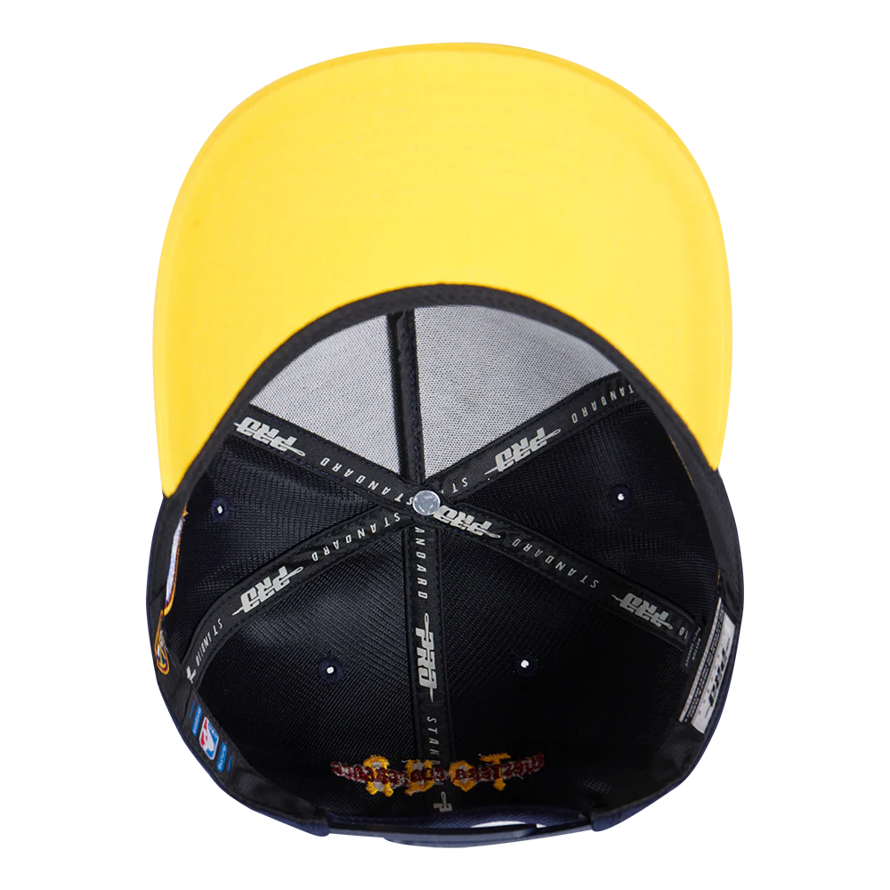 NBA DENVER NUGGETS CITY TOUR CURVED SNAPBACK HAT (MIDNIGHT NAVY) - Image 6