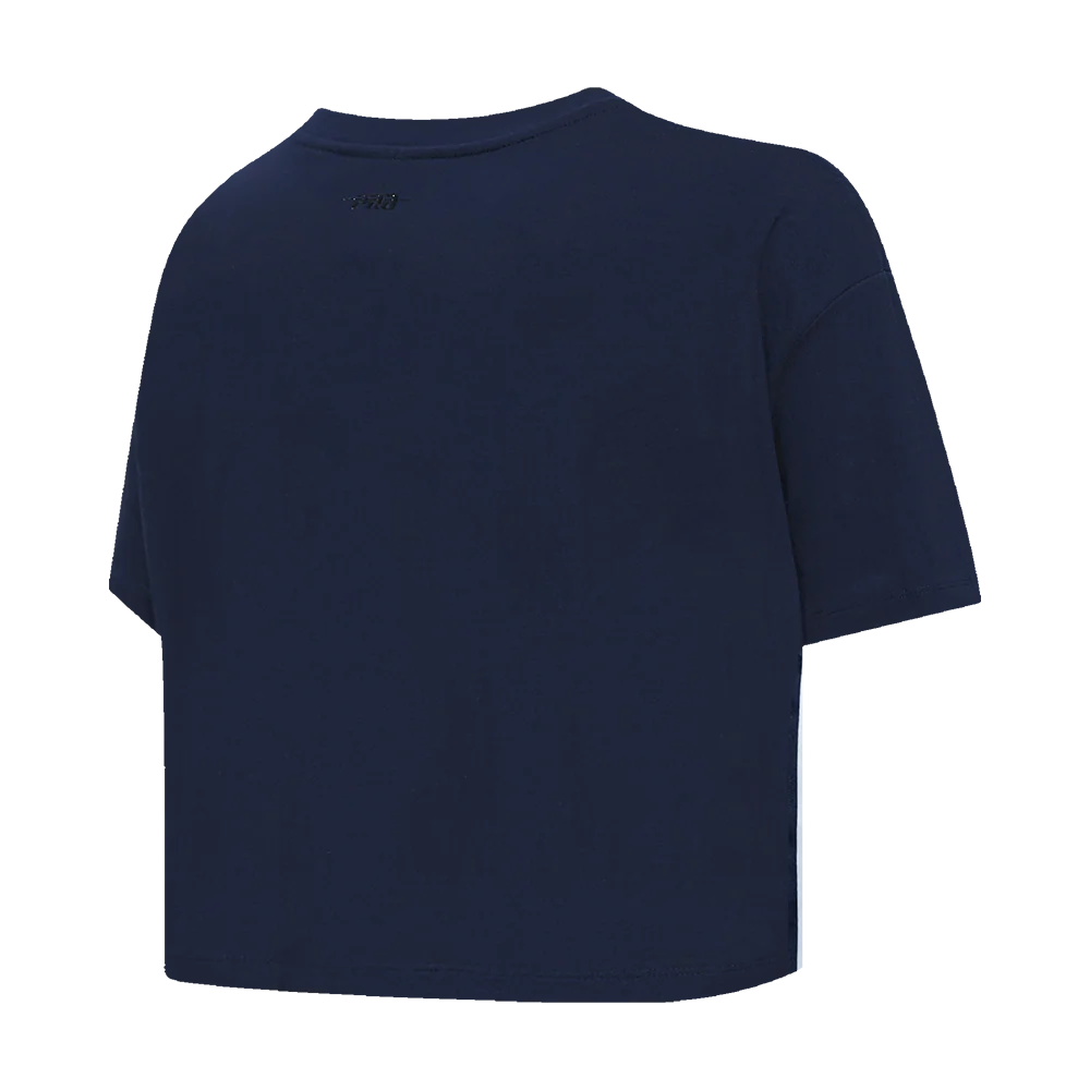 NBA DENVER NUGGETS RETRO CLASSIC WOMEN'S BOXY TEE (MIDNIGHT NAVY) - Image 6