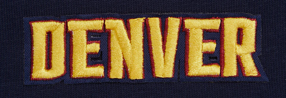 NBA DENVER NUGGETS SCRIPT TAIL WOMEN'S BOYFRIEND TEE (MIDNIGHT NAVY) - Image 5