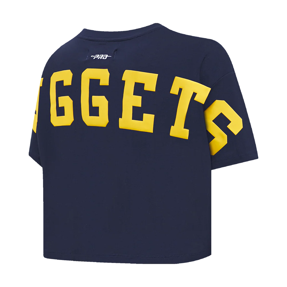 NBA DENVER NUGGETS WINGSPAN WOMEN'S SJ BOXY TEE (MIDNIGHT NAVY) - Image 6