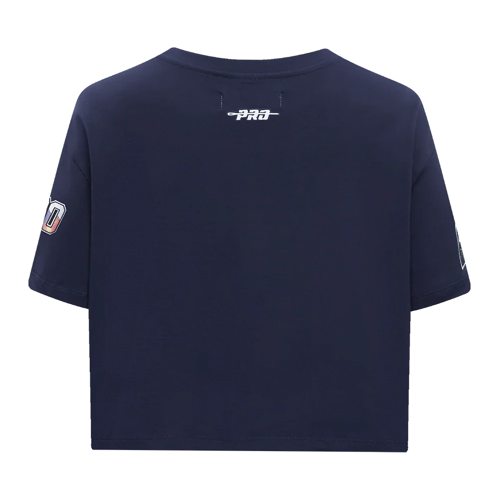 NBA DENVER NUGGETS CITY EDITION 24-25 WOMEN'S SINGLE JERSEY BOXY TEE (MIDNIGHT NAVY) - Image 3