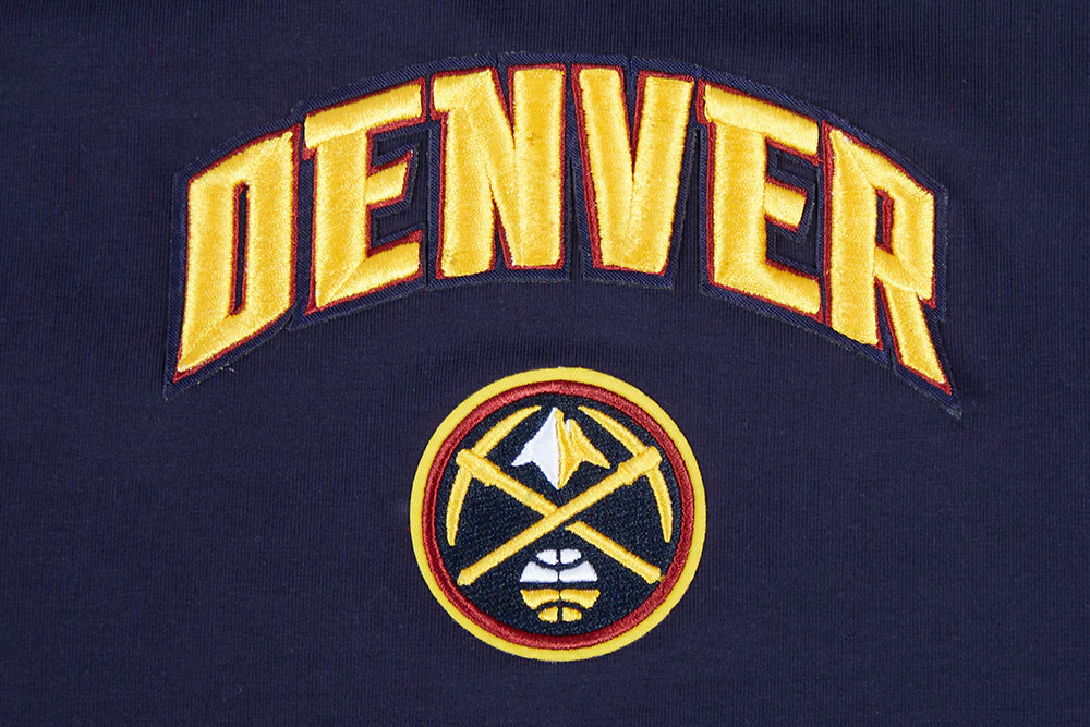 NBA DENVER NUGGETS CLASSIC WOMEN'S RELAXED FIT RACERBACK (MIDNIGHT NAVY) - Image 5