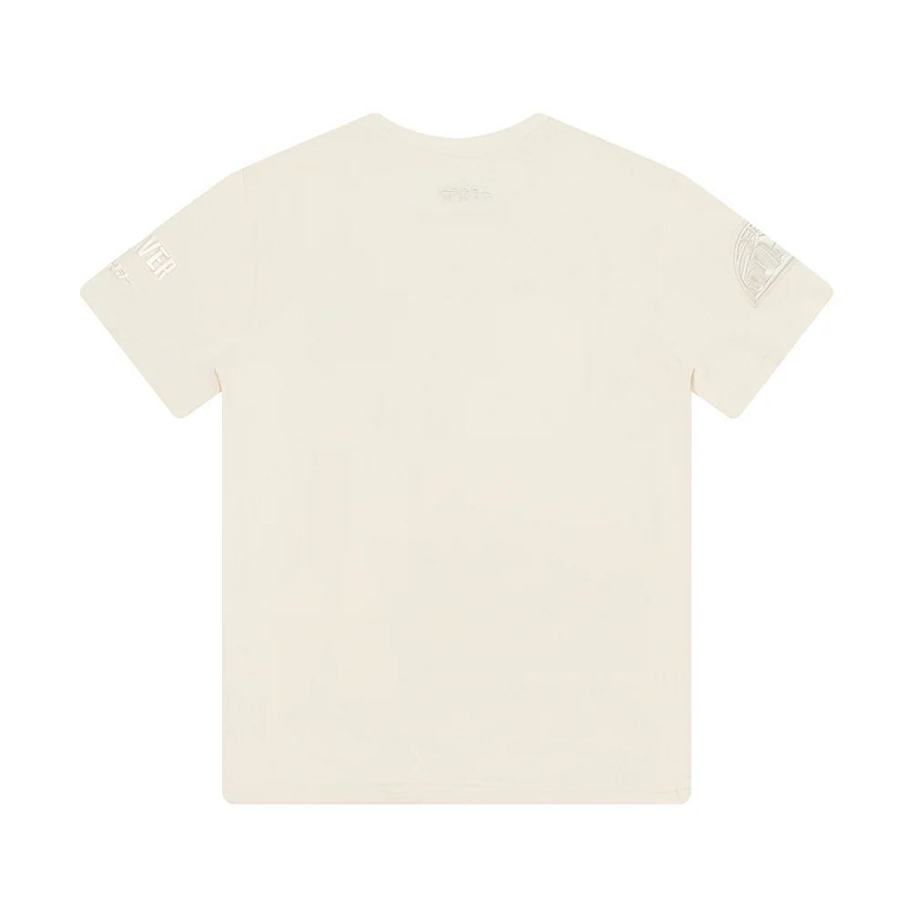 NBA DENVER NUGGETS NEUTRAL BIG BOYS SHORT SLEEVE TEE (EGGSHELL) - Image 4