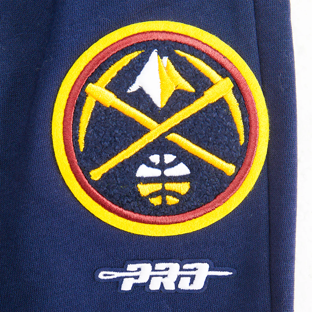 NBA DENVER NUGGETS CLASSIC BIG BOYS FLC SWEATPANT (MIDNIGHT NAVY) - Image 6
