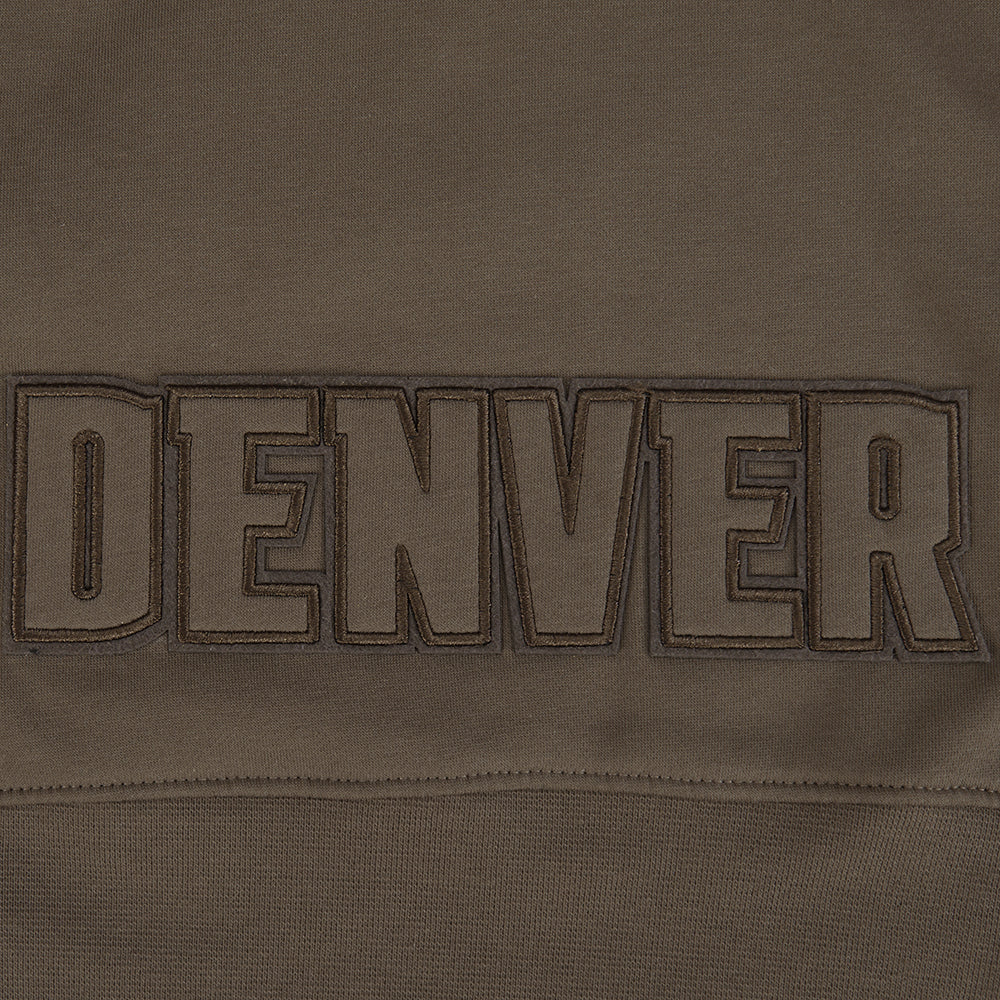 NBA DENVER NUGGETS NEUTRAL BIG GIRLS FLC CREWNECK (DARK TAUPE) - Image 5