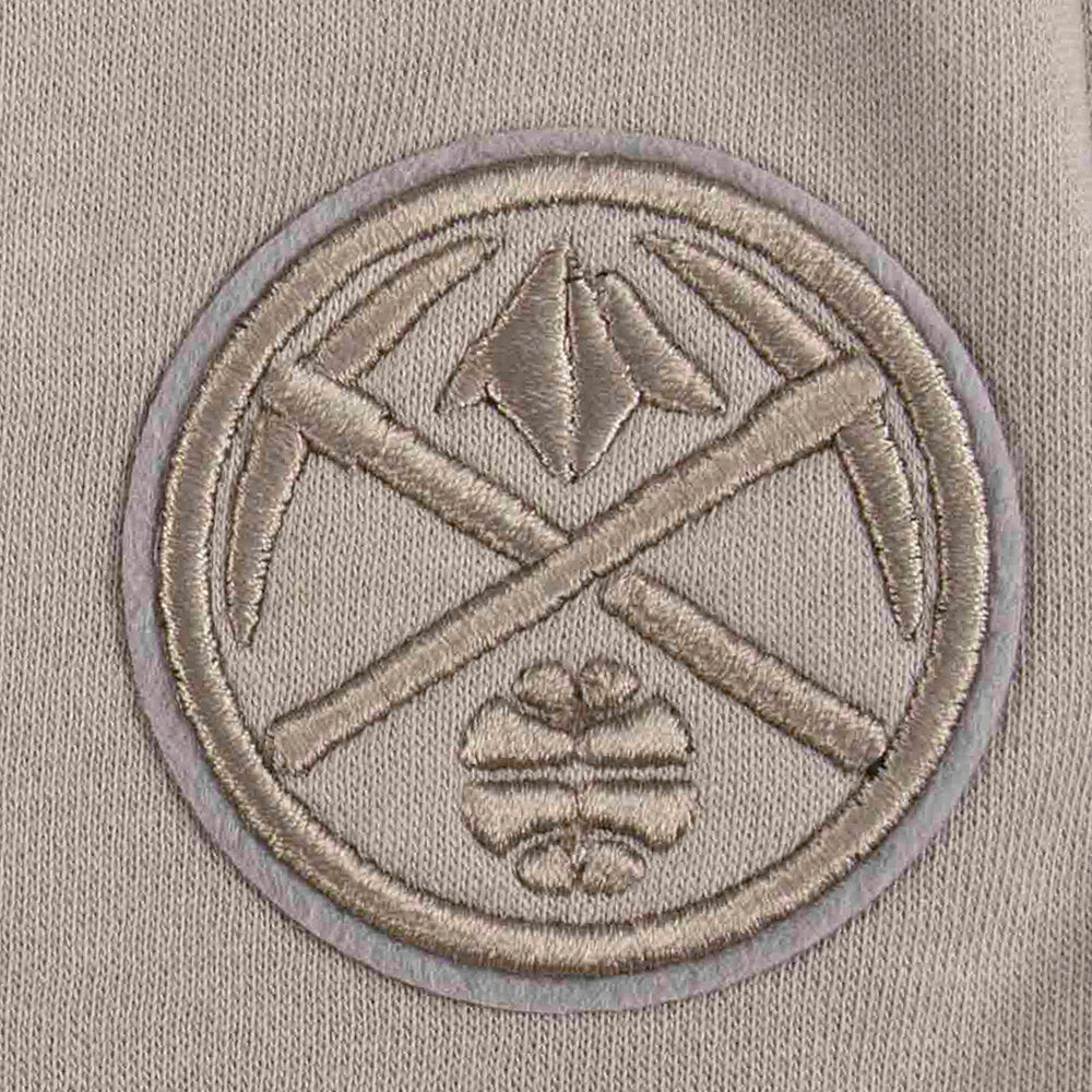 NBA DENVER NUGGETS NEUTRAL BIG GIRLS FLC SHORT (TAUPE) - Image 5