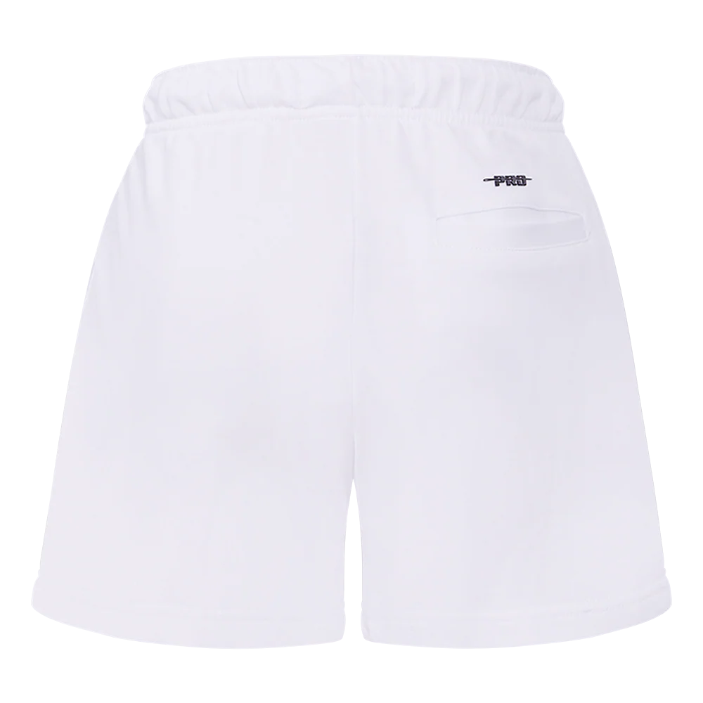 NBA DENVER NUGGETS CLASSIC WOMEN'S FLEECE SHORT (WHITE) - Image 3
