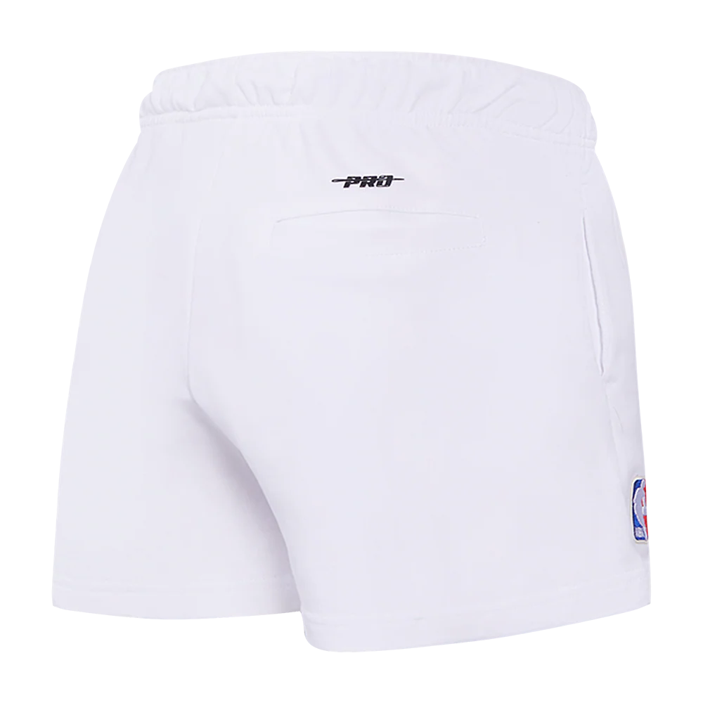 NBA DENVER NUGGETS CLASSIC WOMEN'S FLEECE SHORT (WHITE) - Image 4
