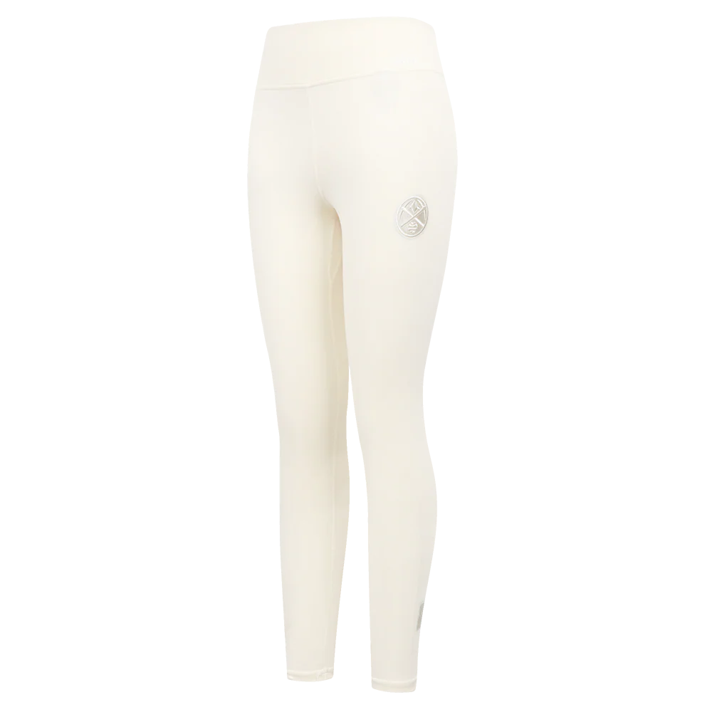 NBA DENVER NUGGETS NEUTRAL WOMEN'S JERSEY LEGGING (EGGSHELL)