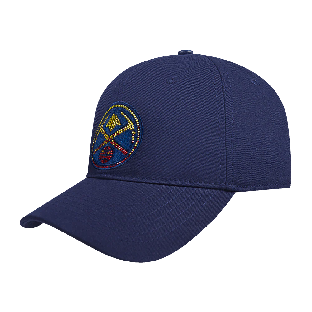 NBA DENVER NUGGETS JEWELS WOMEN'S DAD HAT (MIDNIGHT NAVY) - Image 2