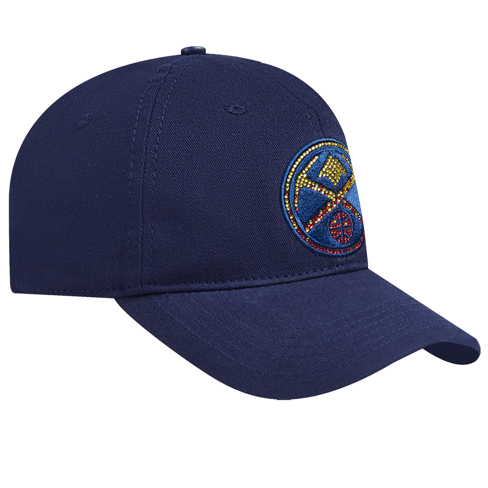 NBA DENVER NUGGETS JEWELS WOMEN'S DAD HAT (MIDNIGHT NAVY) - Image 3