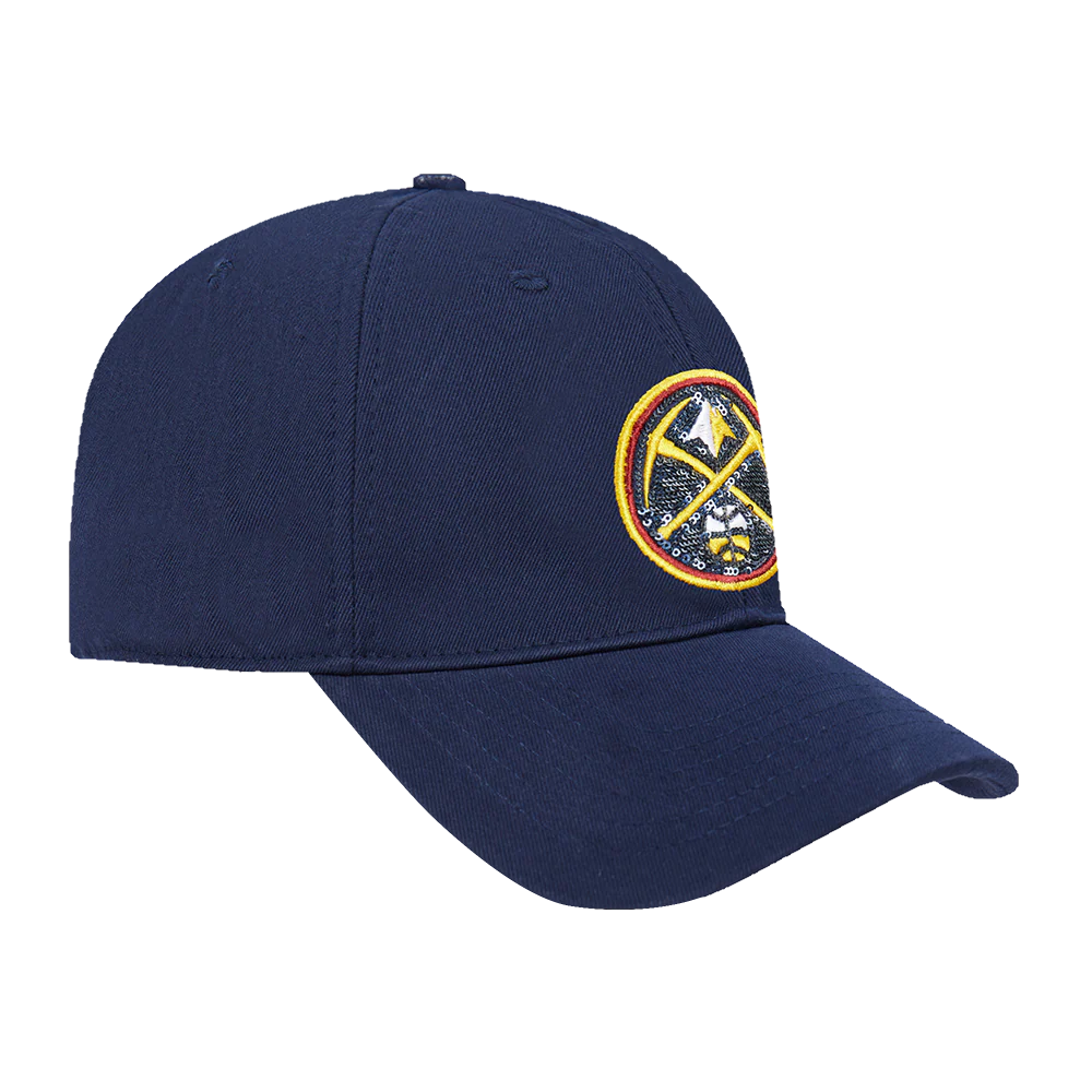NBA DENVER NUGGETS GAME DAY CLASSICS WOMEN'S DAD HAT (MIDNIGHT NAVY) - Image 5