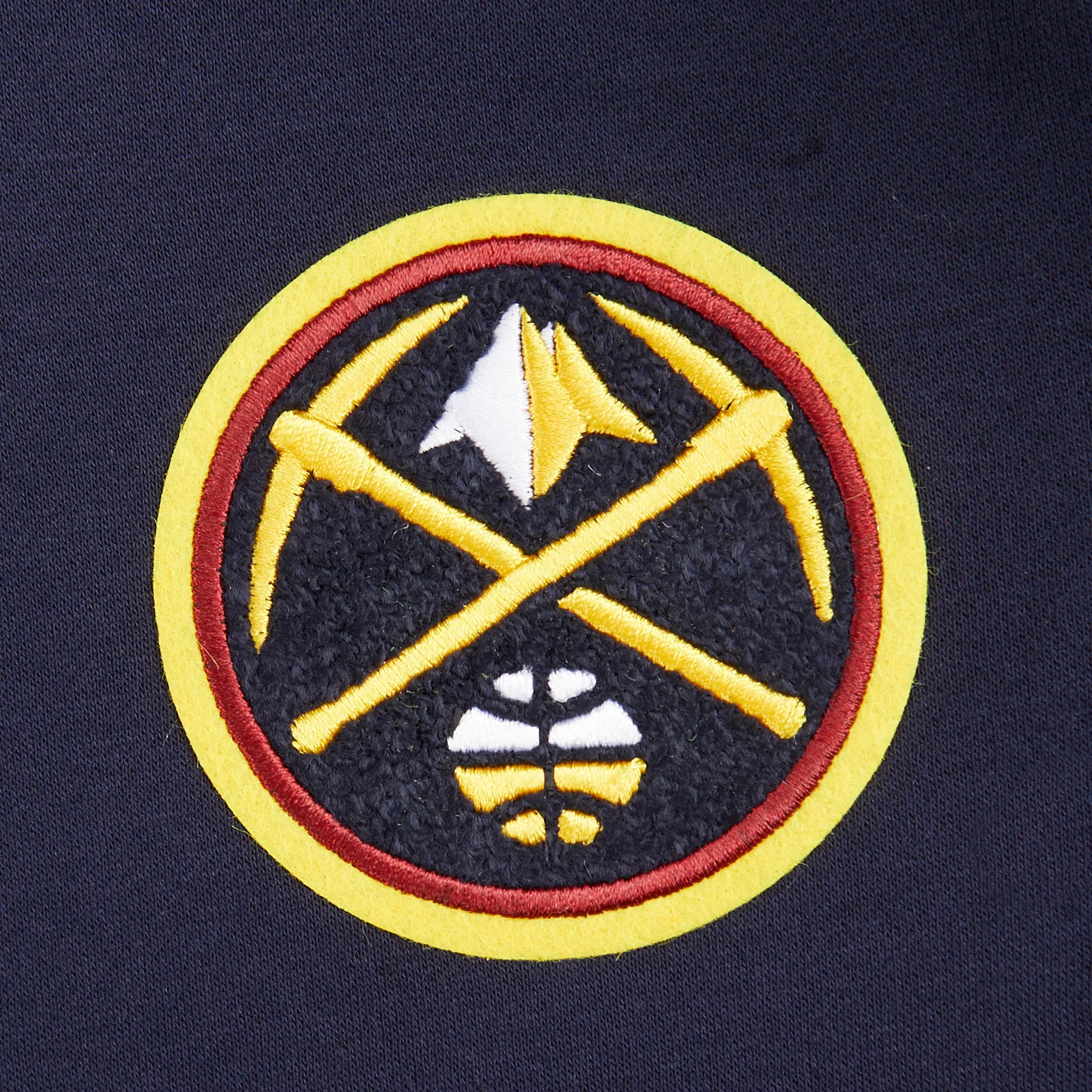 NBA DENVER NUGGETS CLASSIC LITTLE BOYS FLEECE PULLOVER HOODIE (MIDNIGHT NAVY) - Image 5