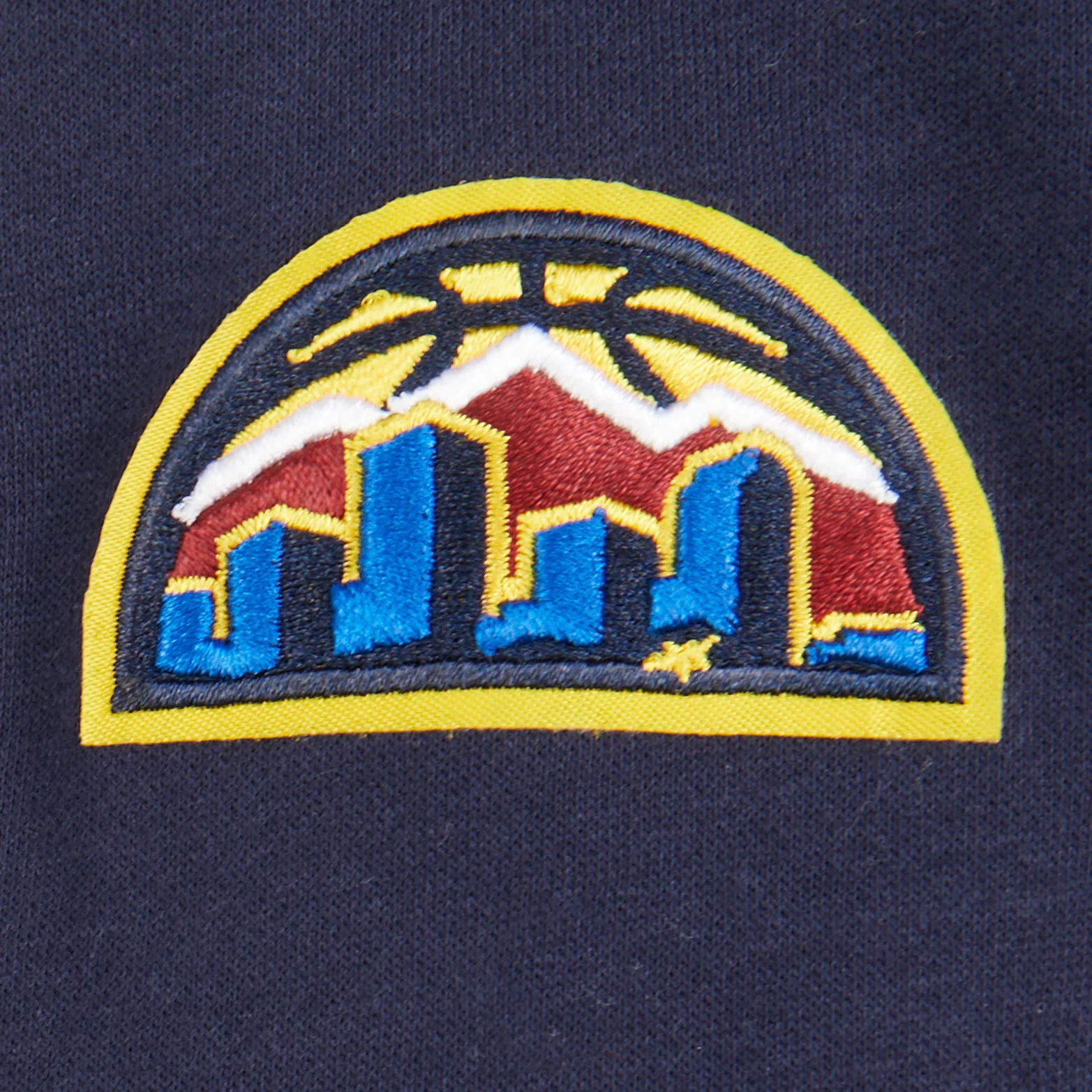 NBA DENVER NUGGETS CLASSIC LITTLE BOYS FLEECE PULLOVER HOODIE (MIDNIGHT NAVY) - Image 7