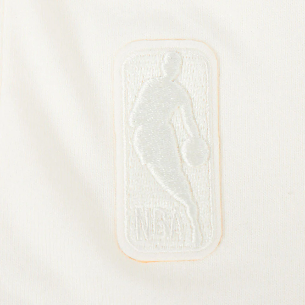 NBA DENVER NUGGETS NEUTRAL LITTLE GIRLS SHORT SLEEVE BOXY TEE (EGGSHELL) - Image 8