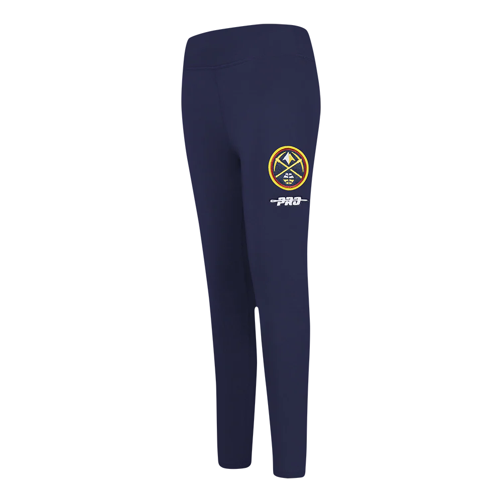 NBA DENVER NUGGETS RETRO CLASSIC LITTLE GIRLS LEGGING (MIDNIGHT NAVY)