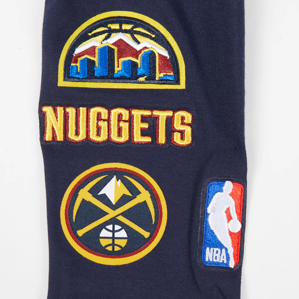 NBA DENVER NUGGETS RETRO CLASSIC LITTLE GIRLS LEGGING (MIDNIGHT NAVY) - Image 6