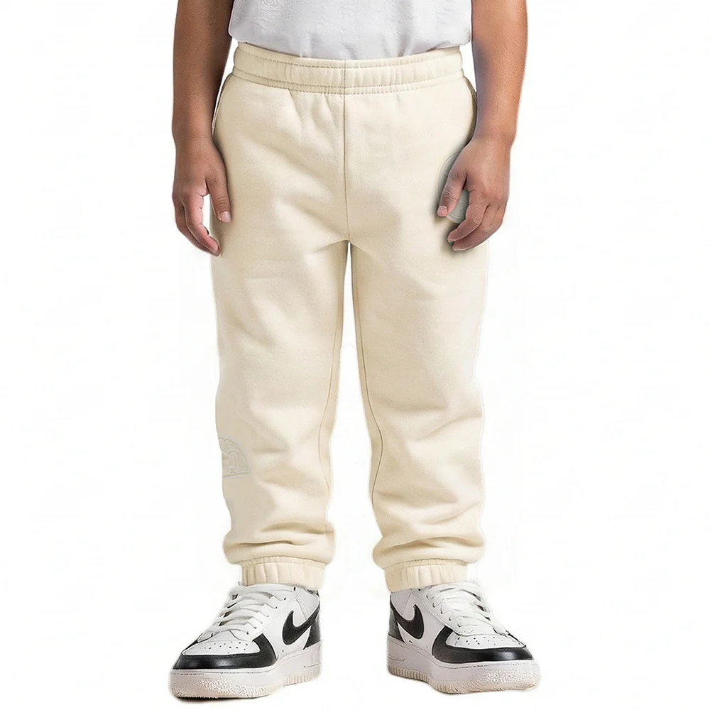 NBA DENVER NUGGETS NEUTRAL TODDLER BOYS FLEECE SWEATPANT (EGGSHELL)