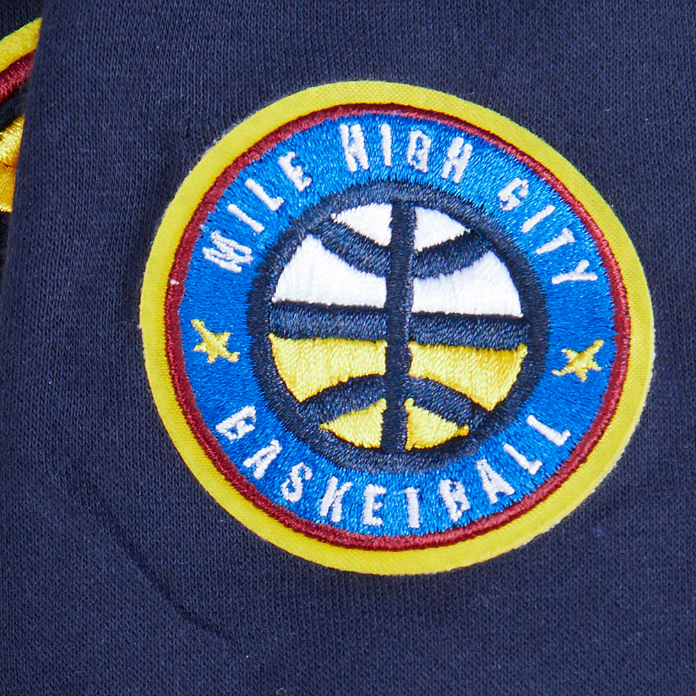 NBA DENVER NUGGETS CLASSIC TODDLER BOYS FLEECE PULLOVER HOODIE (MIDNIGHT NAVY) - Image 6