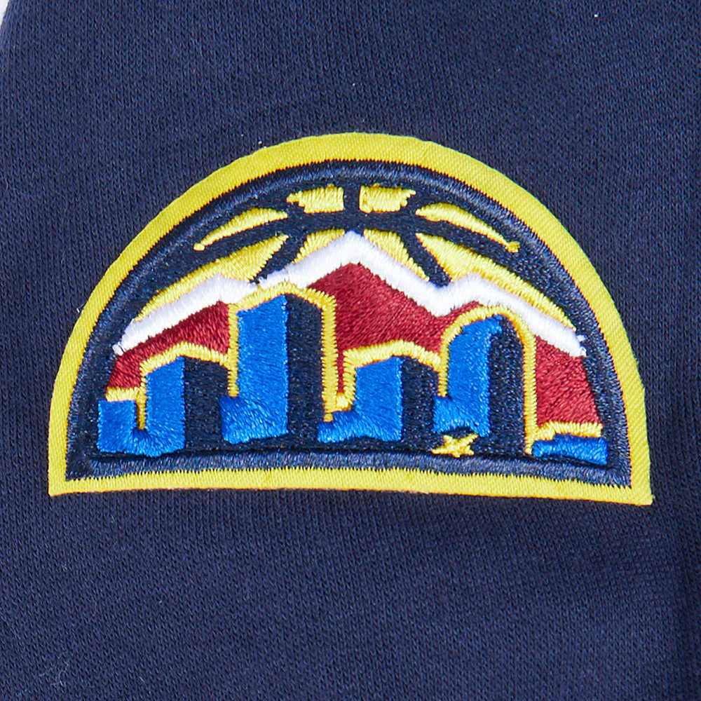 NBA DENVER NUGGETS CLASSIC TODDLER BOYS FLEECE PULLOVER HOODIE (MIDNIGHT NAVY) - Image 7