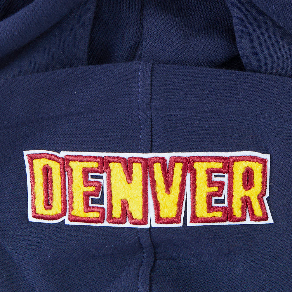 NBA DENVER NUGGETS CLASSIC TODDLER BOYS FLEECE PULLOVER HOODIE (MIDNIGHT NAVY) - Image 8