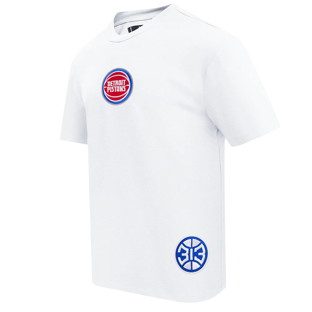 NBA DETROIT PISTONS WINGSPAN MEN'S S/S TEE (WHITE) - Image 4