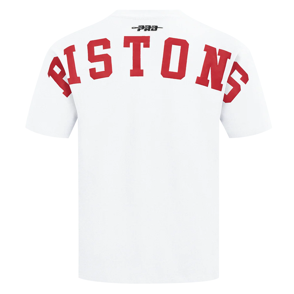 NBA DETROIT PISTONS WINGSPAN MEN'S S/S TEE (WHITE) - Image 7