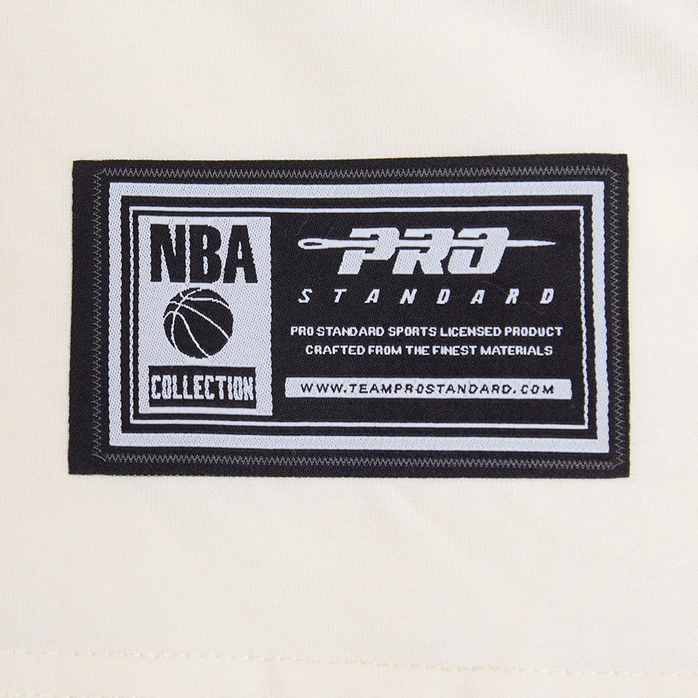 NBA DETROIT PISTONS STREET TEAM MEN'S CJ DROP SHOULDER TEE (EGGSHELL) - Image 6