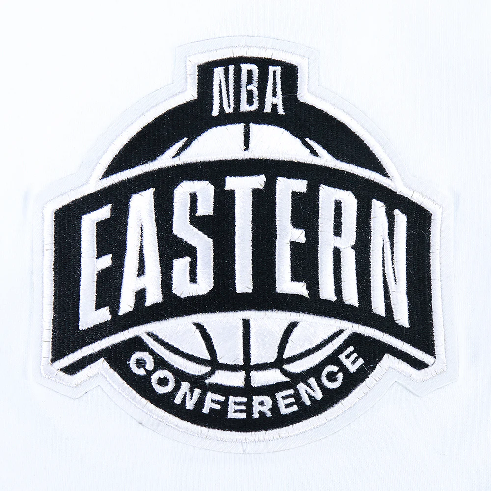 NBA DETROIT PISTONS LETTERMAN MEN'S S/S TEE (WHITE) - Image 6