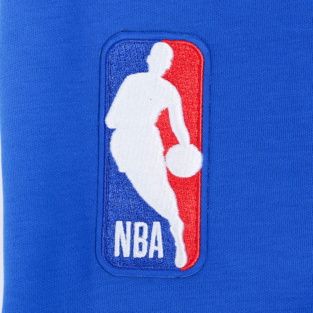 NBA DETROIT PISTONS RETRO CLASSIC MEN'S TEE (ROYAL BLUE/RED) - Image 6