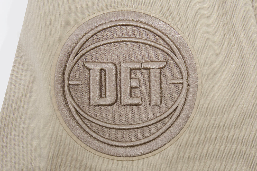 NBA DETROIT PISTONS NEUTRAL MEN'S COTTON JERSEY DROP SHOULDER TEE (TAUPE) - Image 11