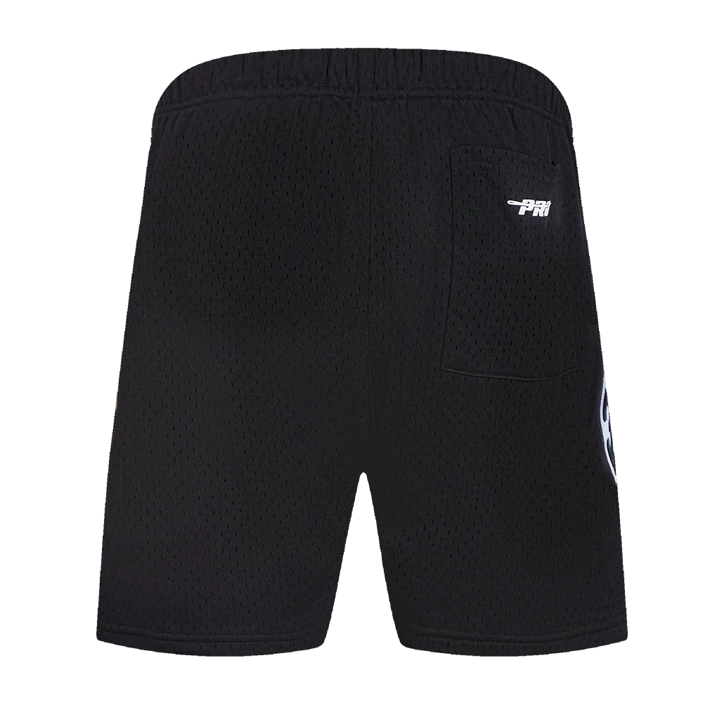 NBA DETROIT PISTONS CLASSIC MESH MEN'S SHORT (BLACK) - Image 6