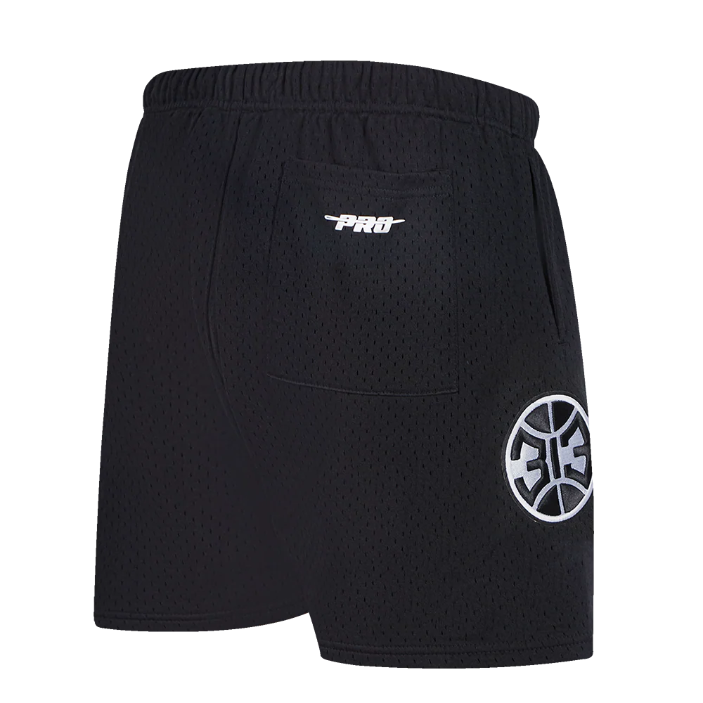 NBA DETROIT PISTONS CLASSIC MESH MEN'S SHORT (BLACK) - Image 7