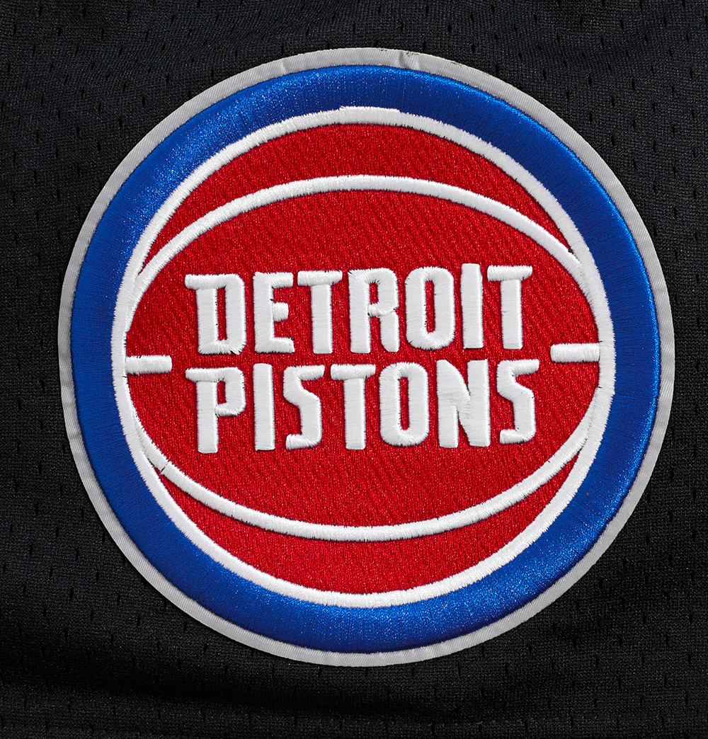 NBA DETROIT PISTONS CLASSIC MESH MEN'S SHORT (BLACK) - Image 8