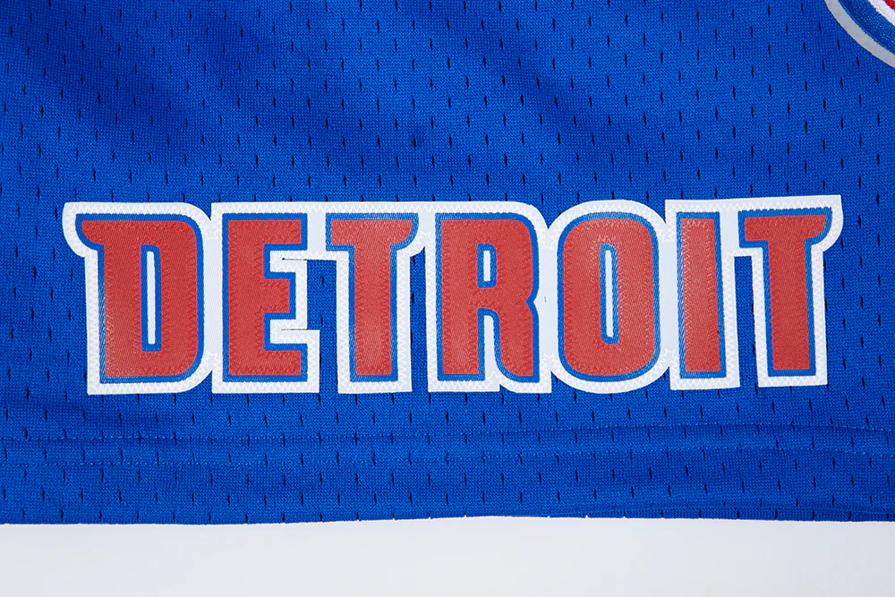 NBA DETROIT PISTONS CLASSIC MESH MEN'S SHORT (ROYAL BLUE) - Image 5