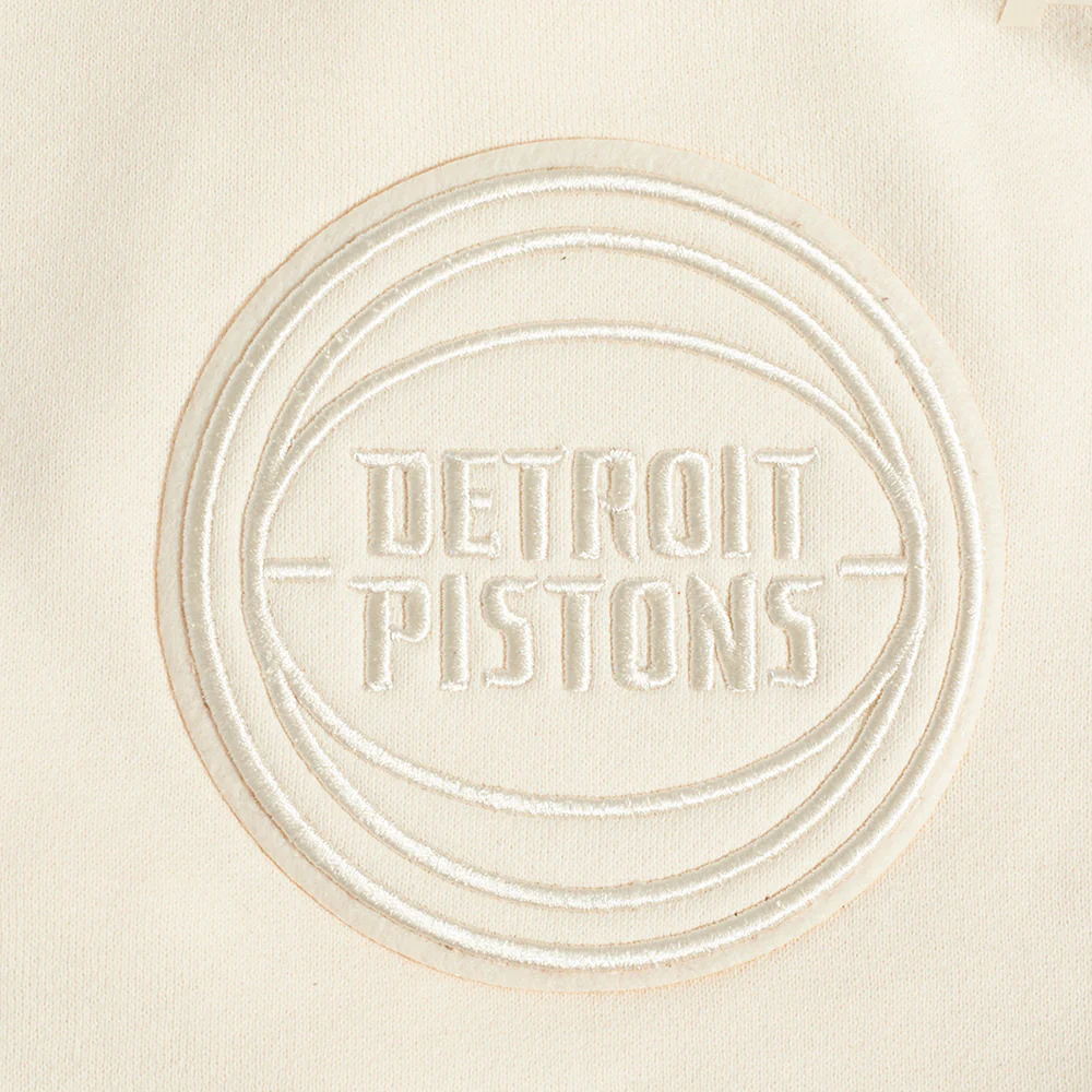 NBA DETROIT PISTONS NEUTRAL MEN'S SHORT (EGGSHELL) - Image 8