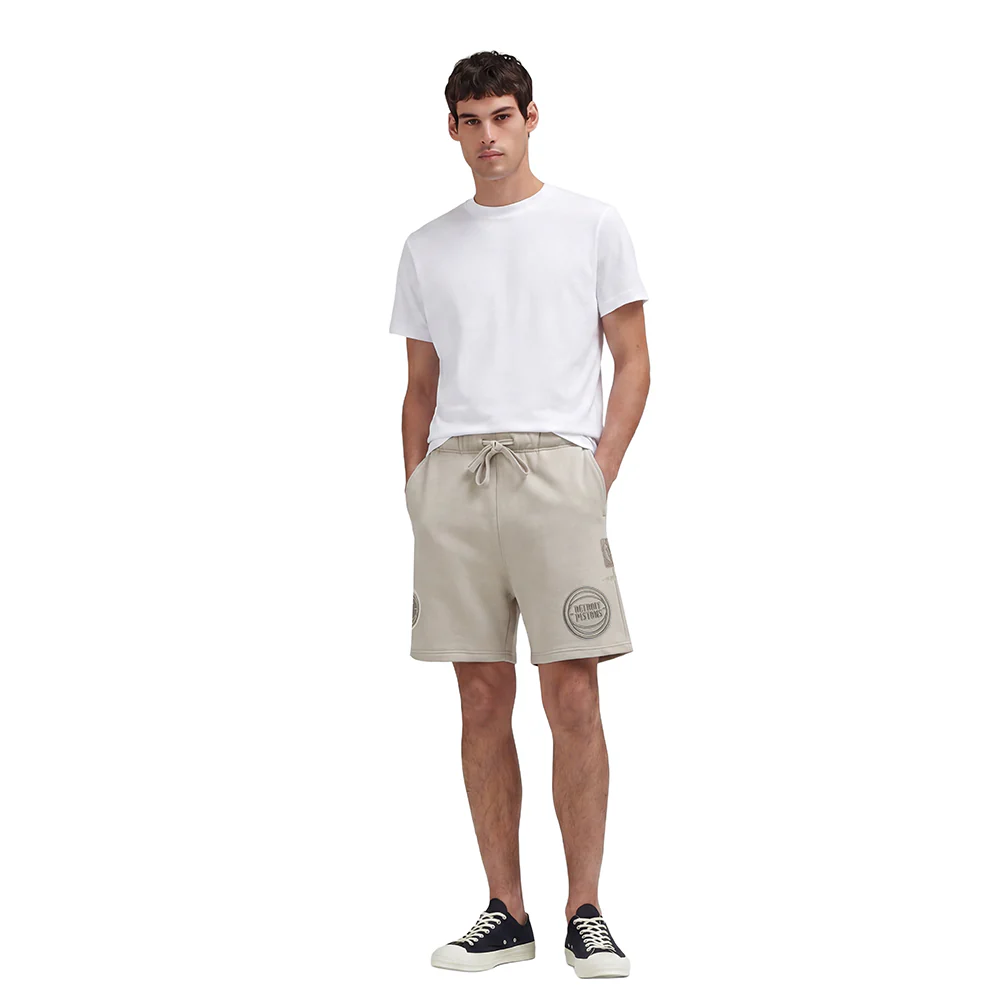 NBA DETROIT PISTONS NEUTRAL MEN'S SHORT (TAUPE) - Image 3